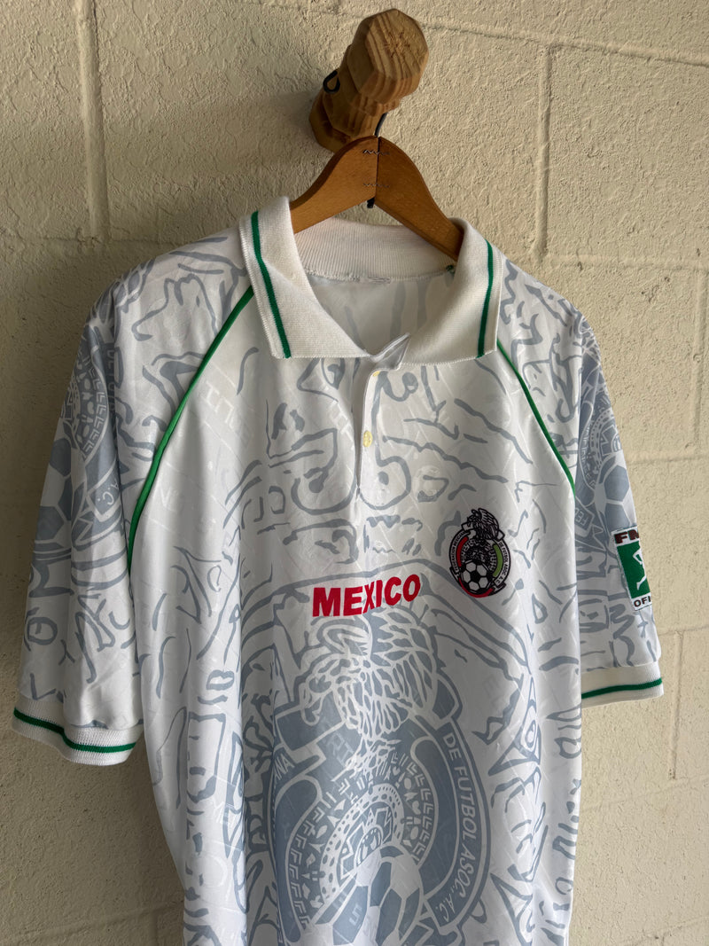 '90s Mexico Boot Jersey Home Kit