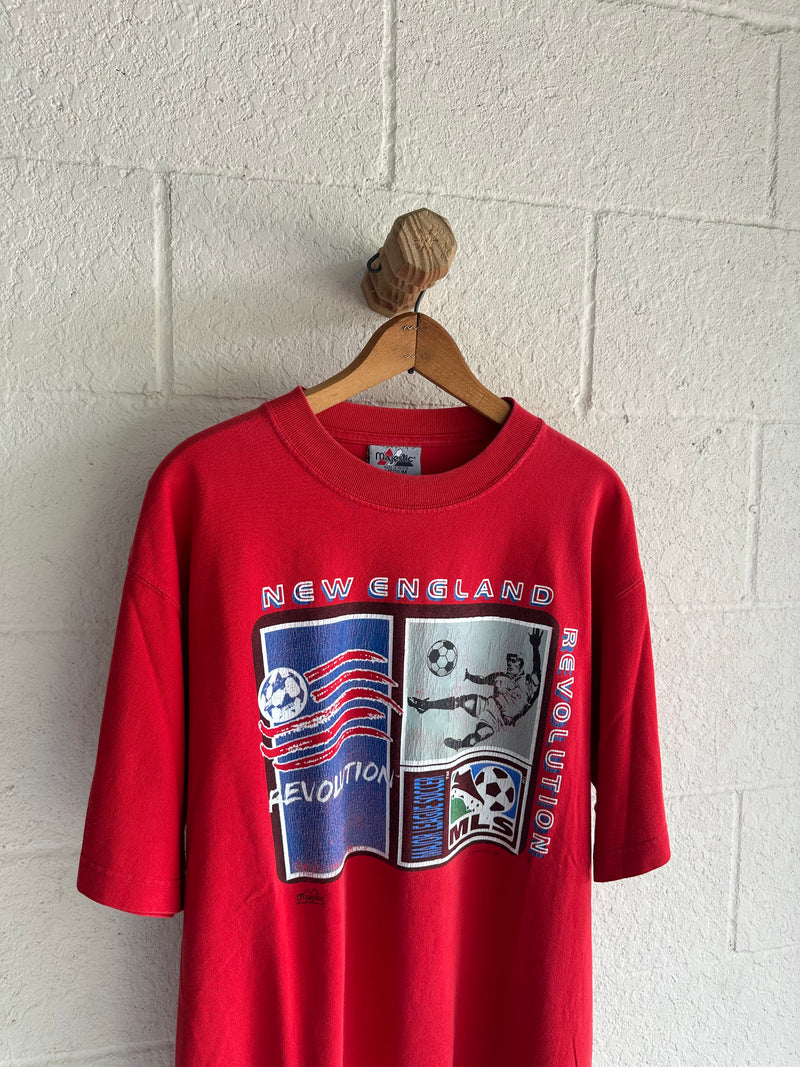 ‘90s New England Revolution Tee