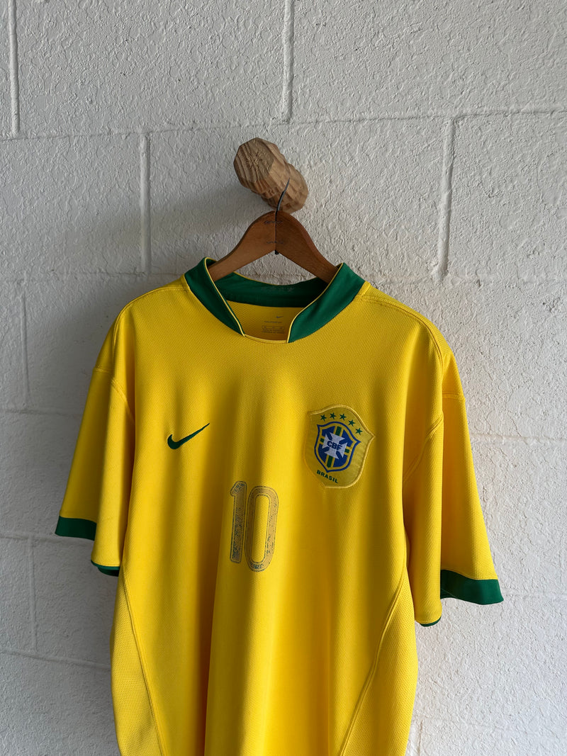 '00s Nike Brazil Ronaldinho Jersey