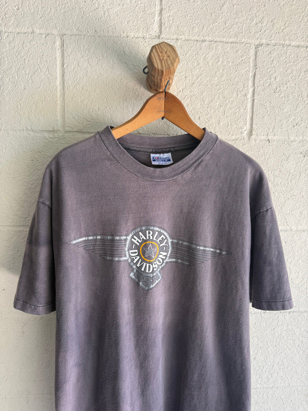 '80s/‘90s Faded Harley Logo Tee