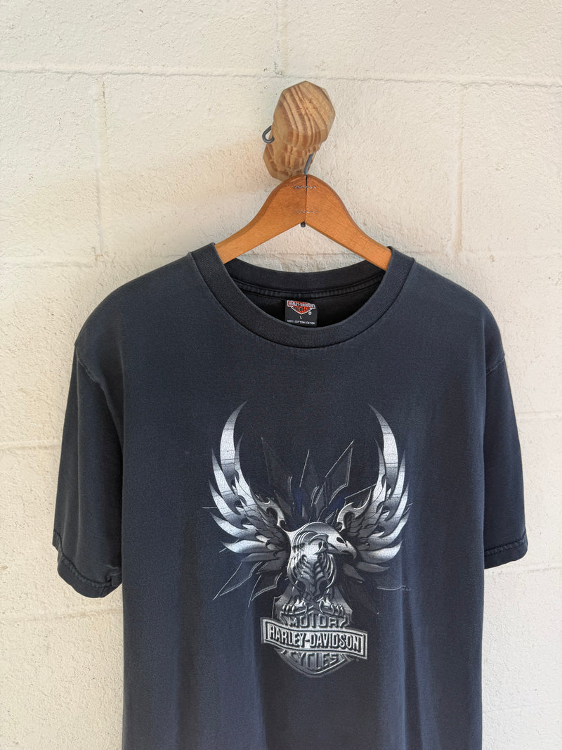 '90s Metallic Eagle Harley Tee