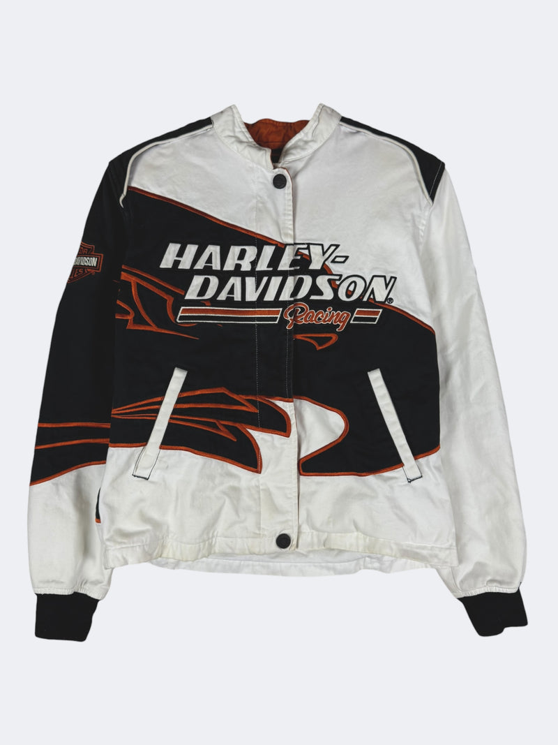 '00s Women's Harley Davison Nascar Jacket