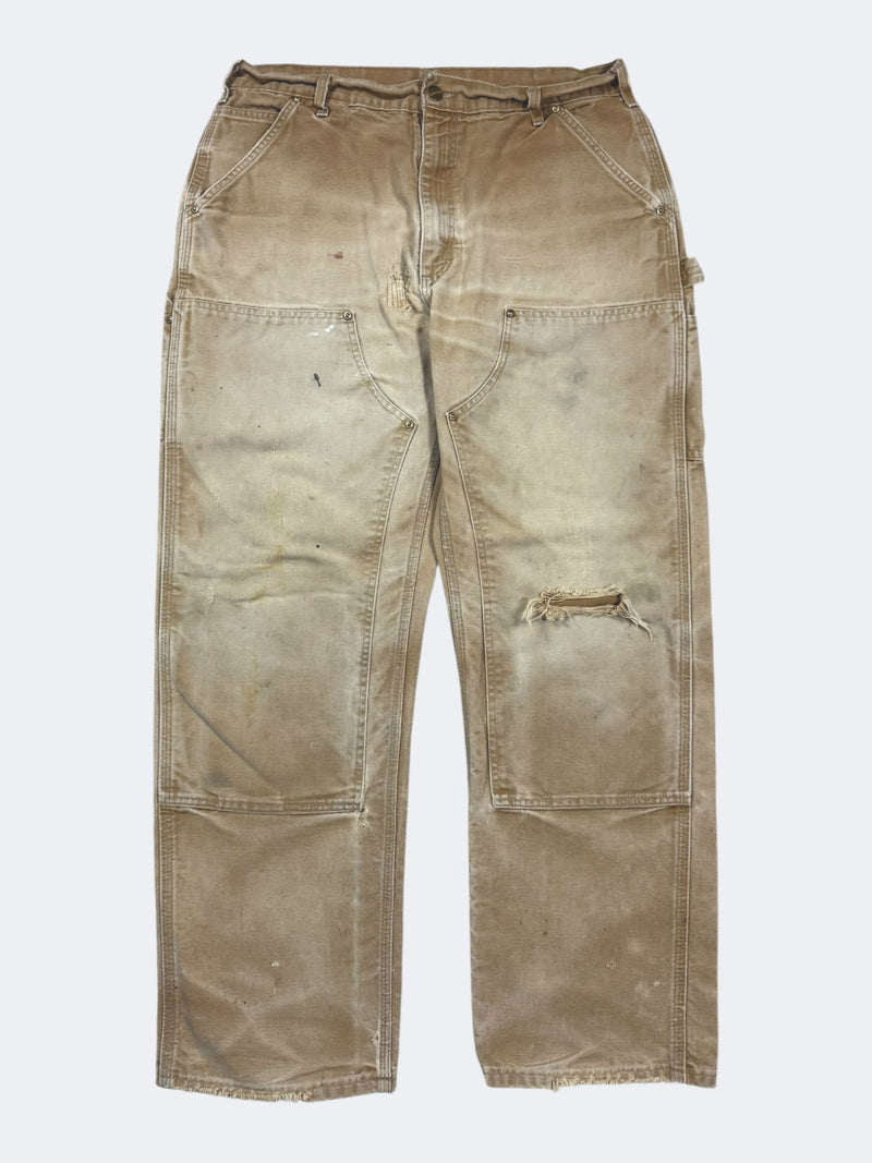 Faded Tan Carhartt Double Knees (36 x 32)
