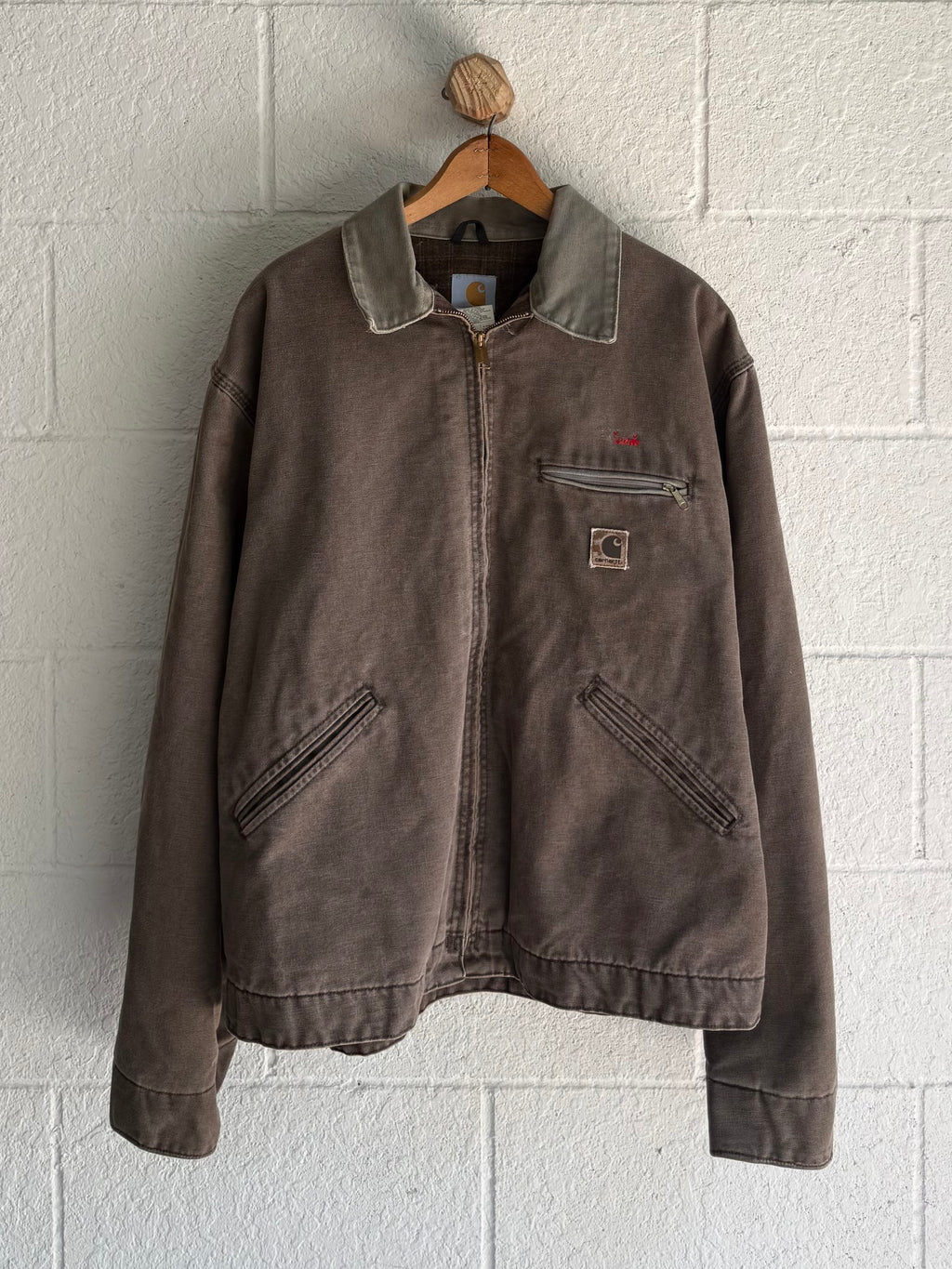 '90s Faded Brown Detroit Carhartt Jacket