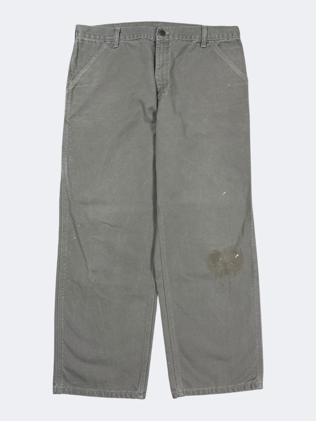Neutral Gray Carhartt Pants (38 x 30)