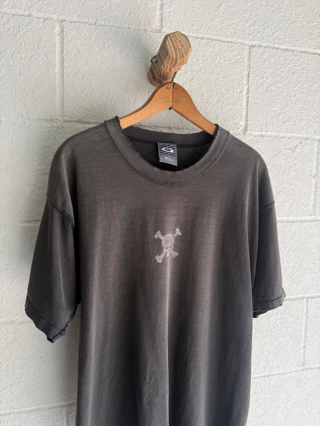 ‘90s/‘00s Faded Oakley Software Skull Tee