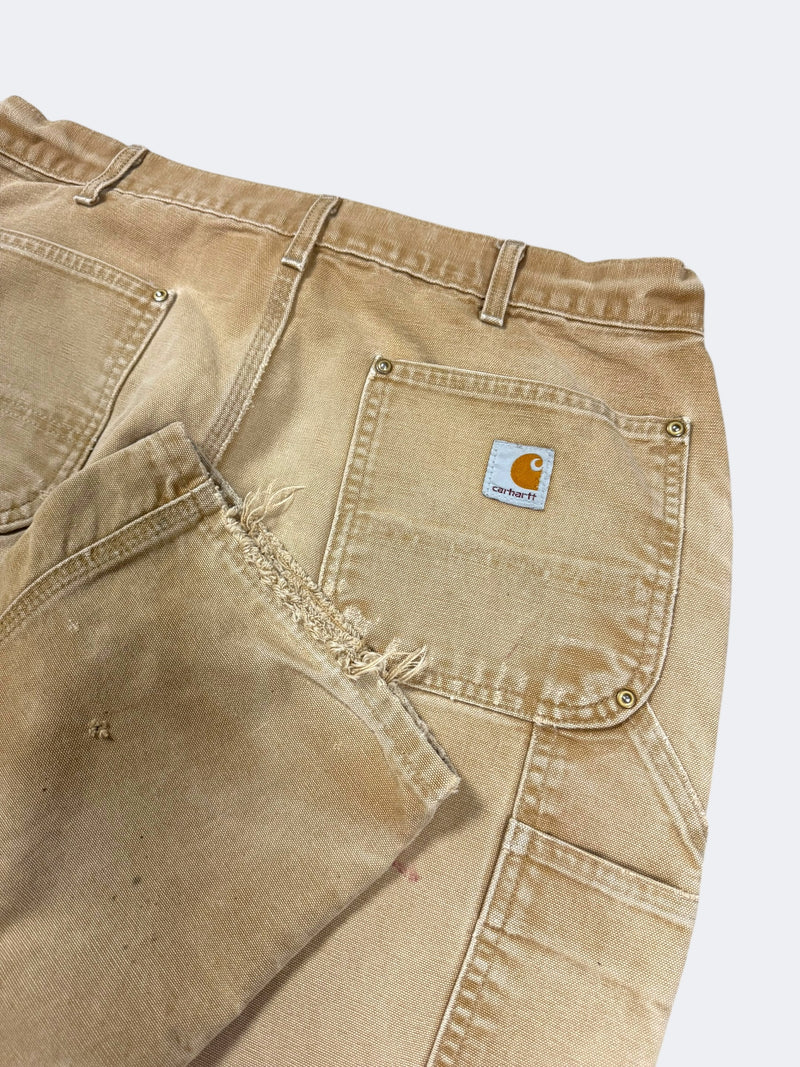 Faded Tan Carhartt Double Knees (36 x 32)