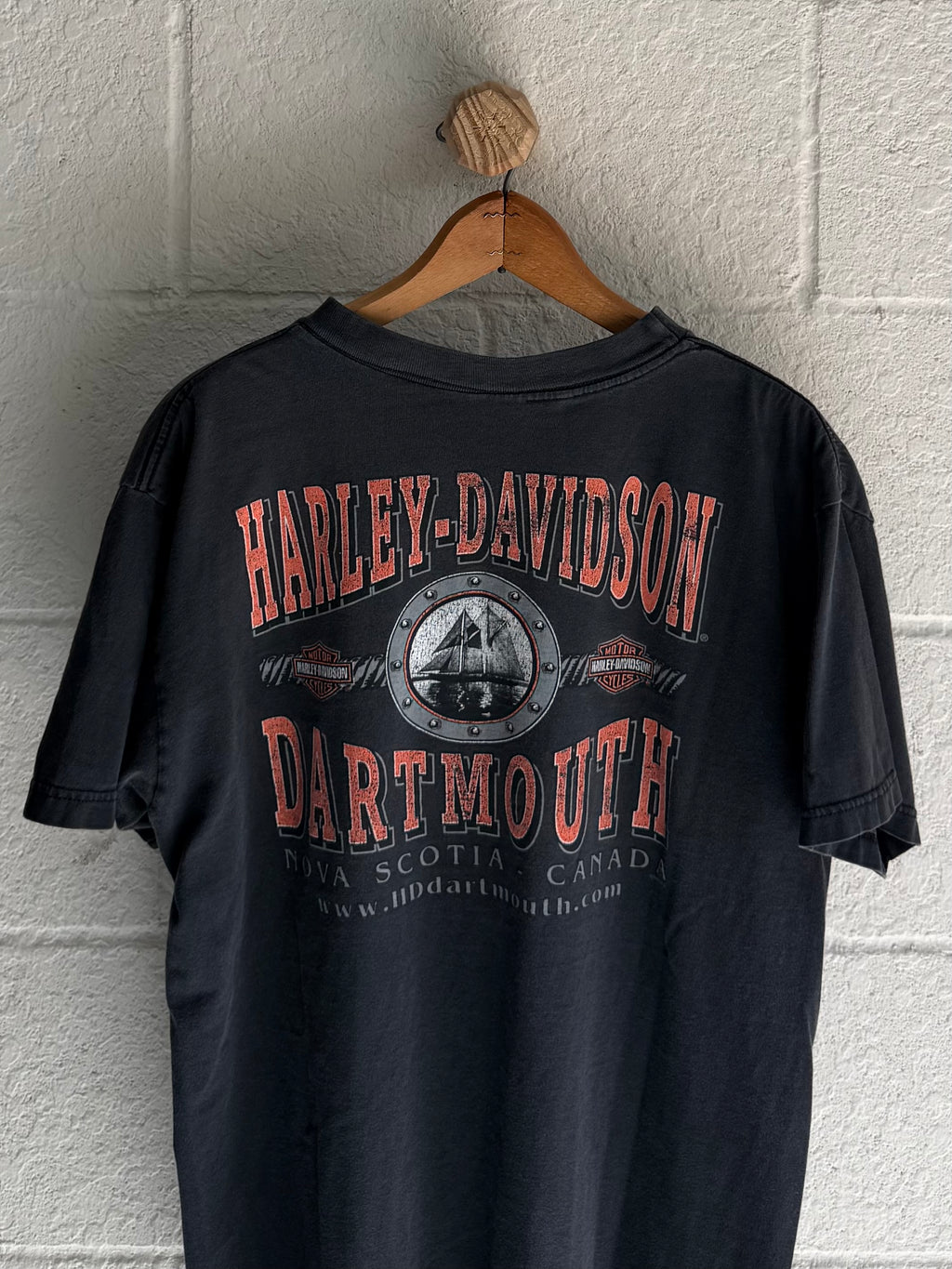 ‘90s Harley Eagle Purple Lightening Tee