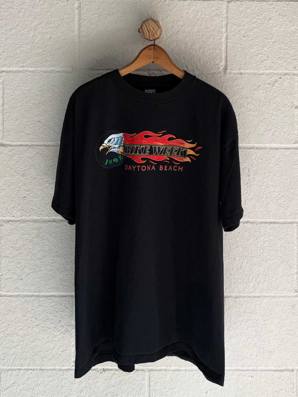 ‘90s Daytona Bikeweek Flame Eagle Tee