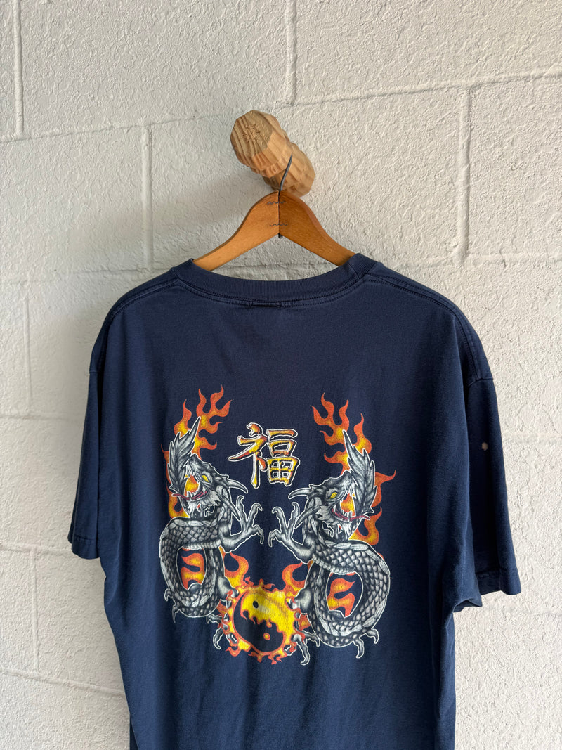 ‘90s Dragon Ying Yang Tee