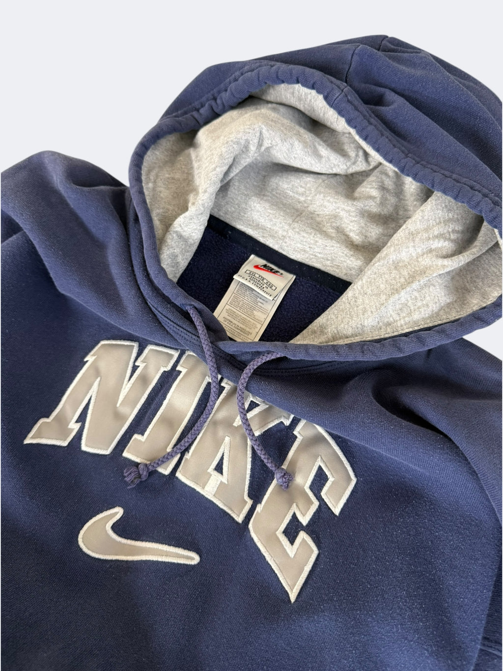 ‘90s Blue/Gray Nike Hoodie