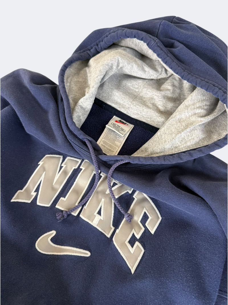 ‘90s Blue/Gray Nike Hoodie