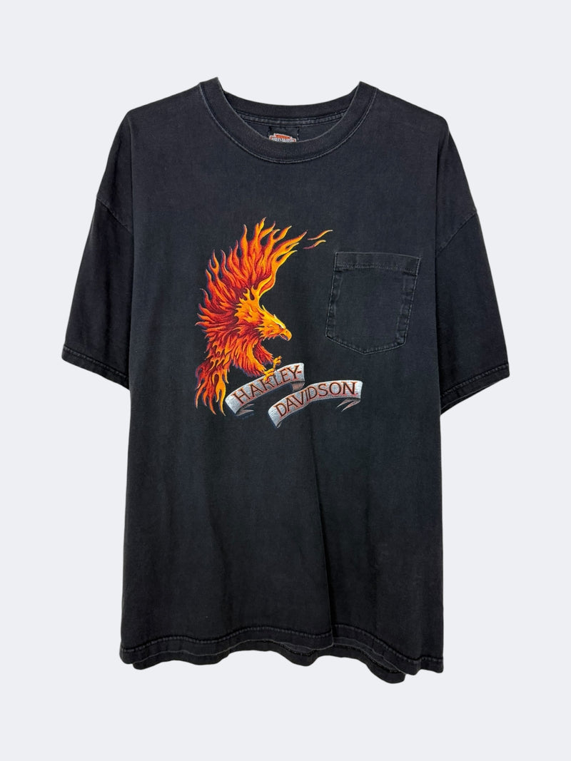'00s Flame Pheonix Harley Tee