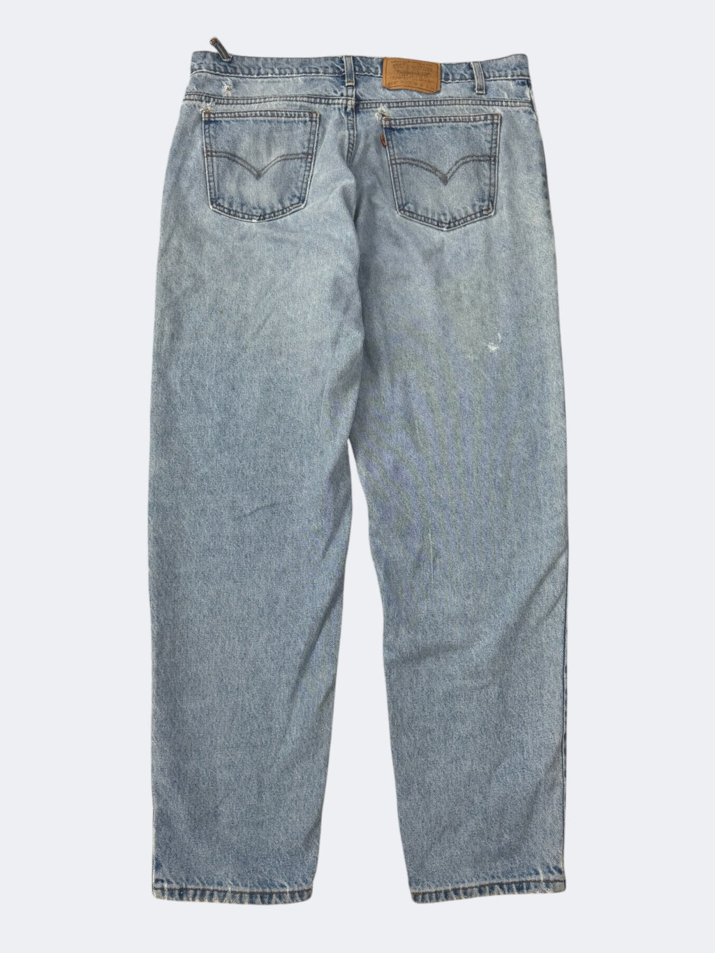 Faded Washed Orange Tab Denim Levi’s Pants (38 x 32)