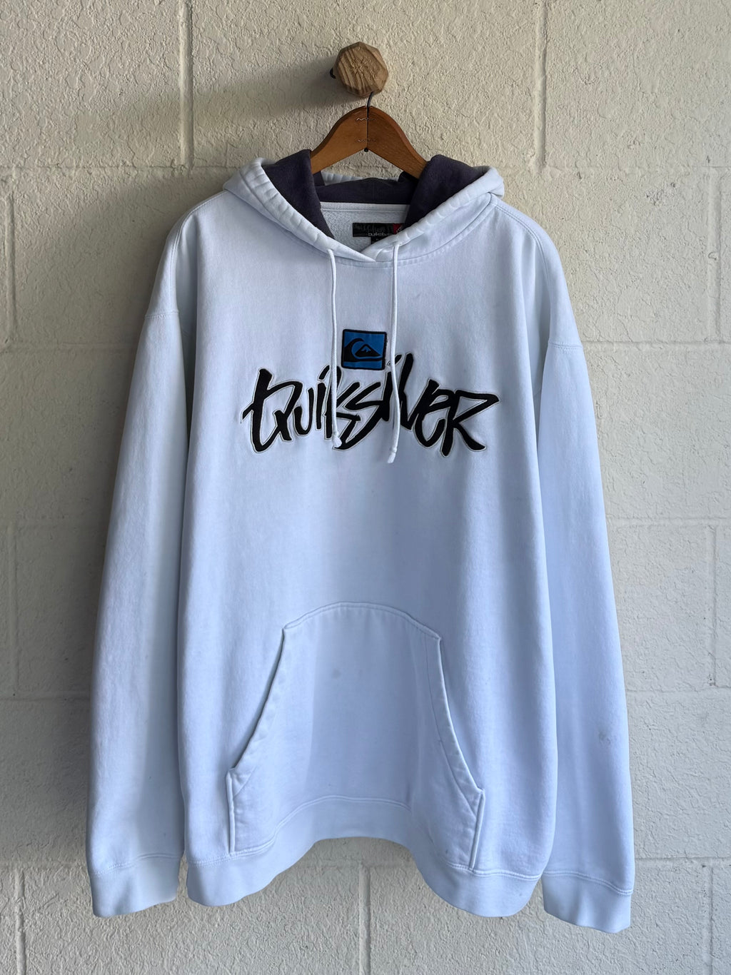 '00s/'90s White Quiksilver Hoodie