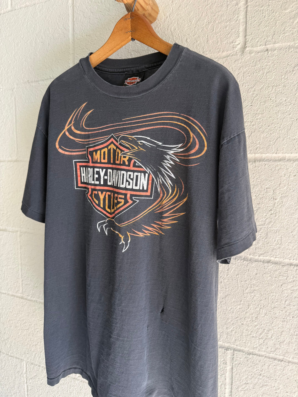 '90s Faded Eagle Harley Tee