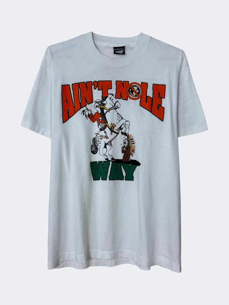 '90s Miami Hurricanes "Ain't Nole Way" Spear Tee
