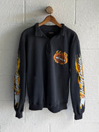 '90s Flame Harley Quarter Zip