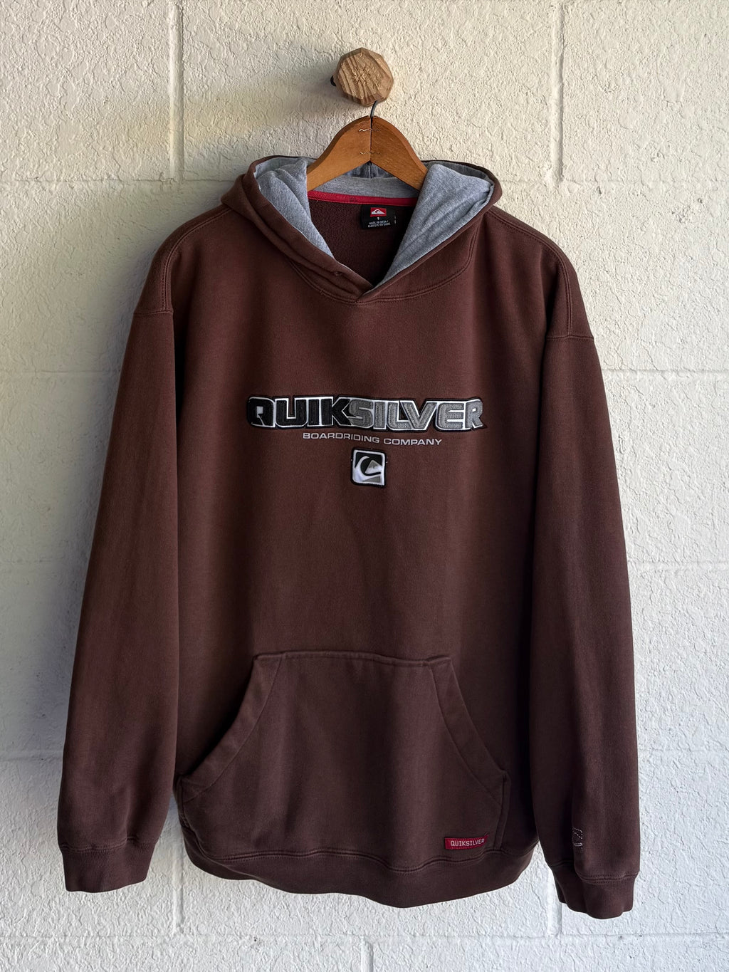 '00s Brown Quiksilver Hoodie