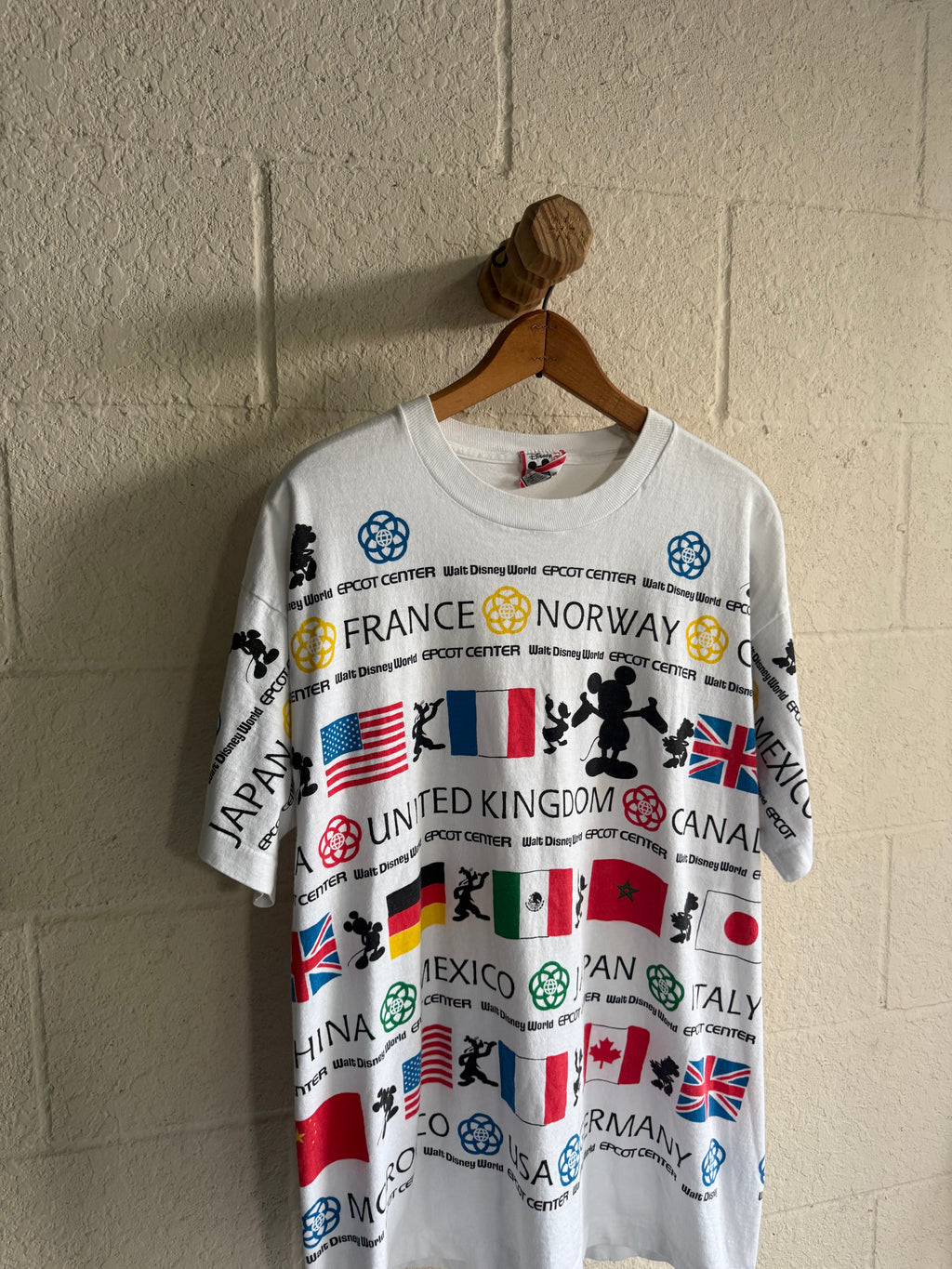 '90s Epcot AOP Disney Tee