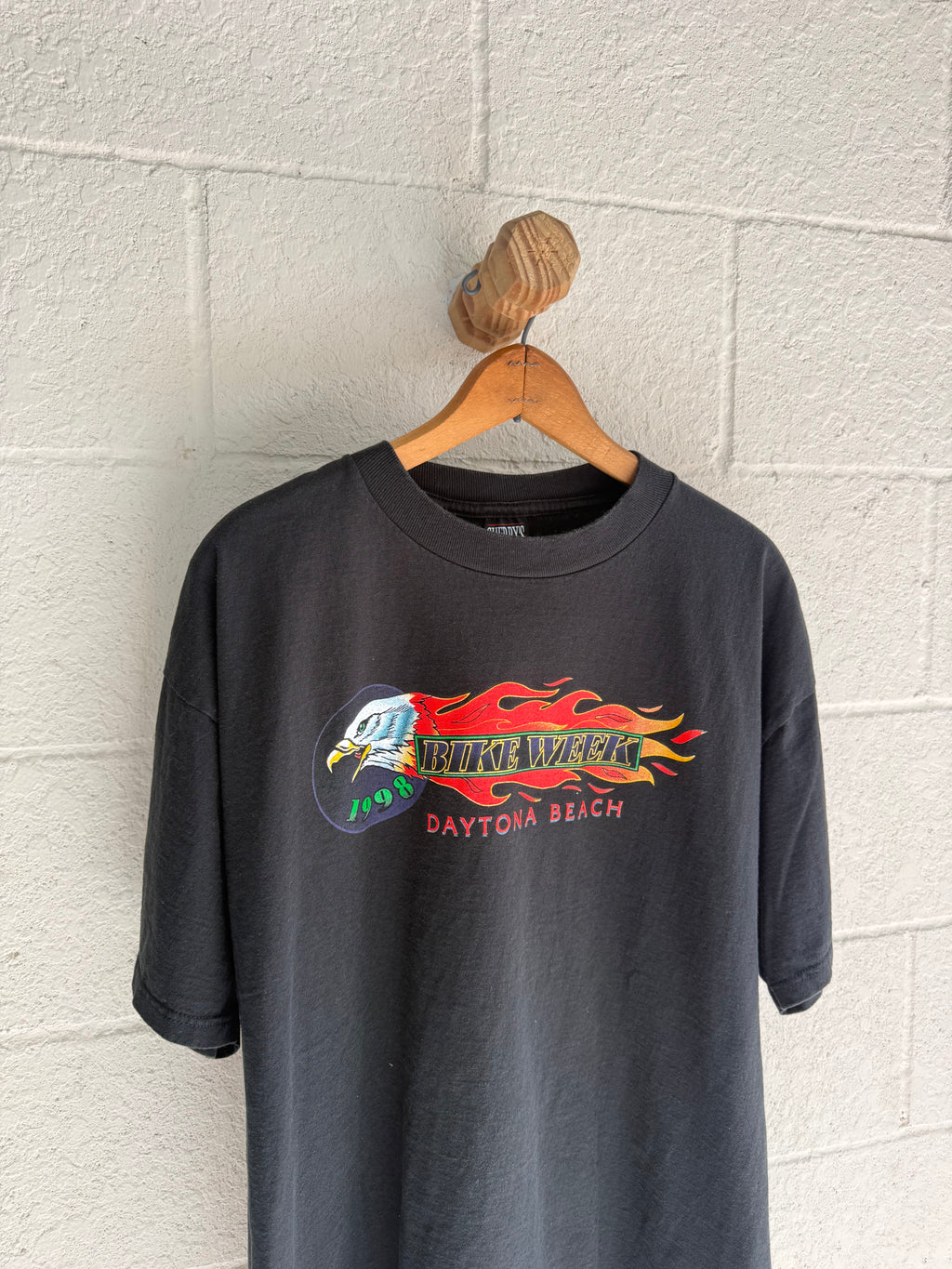 ‘90s Daytona Bikeweek Flame Eagle Tee