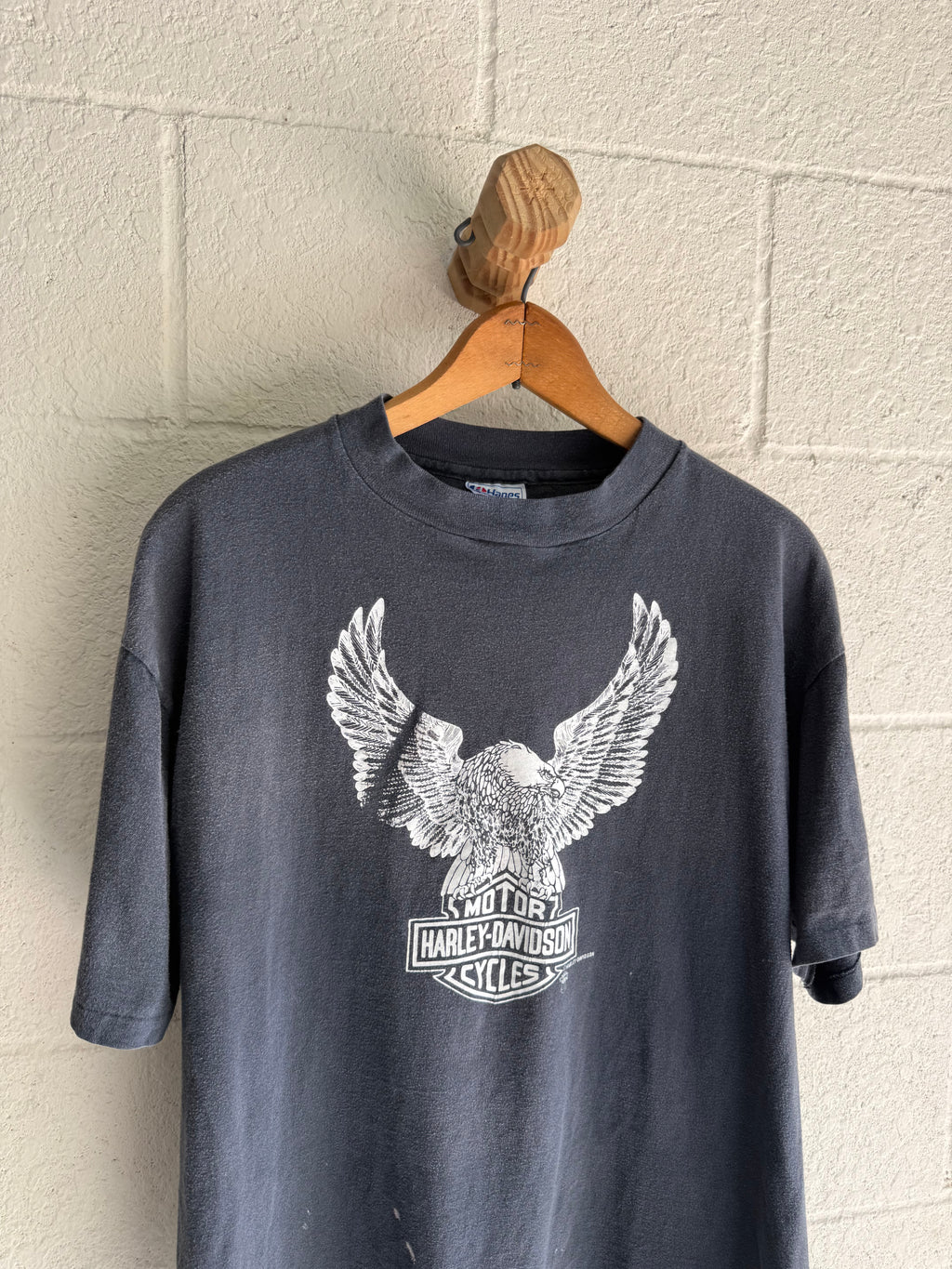 ‘80s Harley Eagle Logo Tee