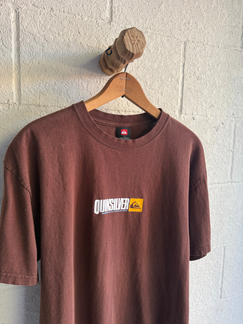 ‘00s Brown Quiksilver Tee