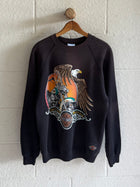 '90s Faded Harley Davidson Crewneck