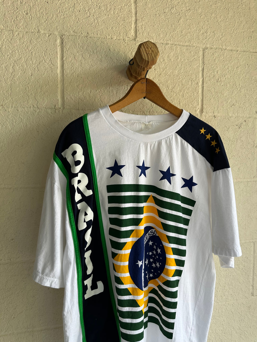 '90s Brazil Soccer Tee