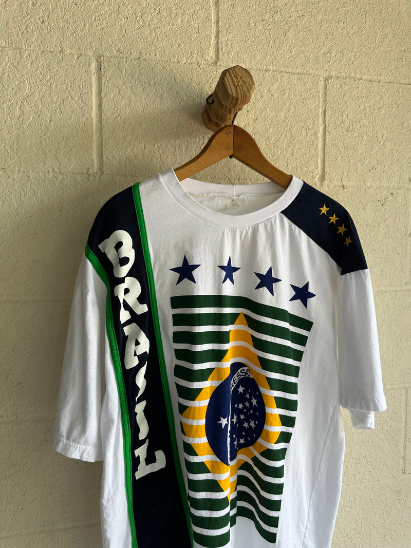 '90s Brazil Soccer Tee