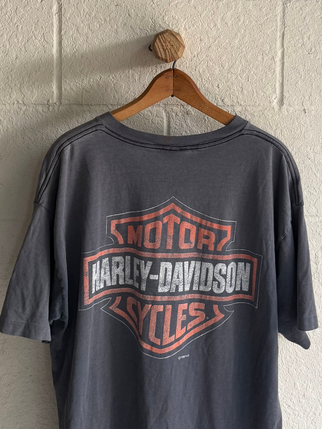 '90s Faded Harley Free Wheelin Tee