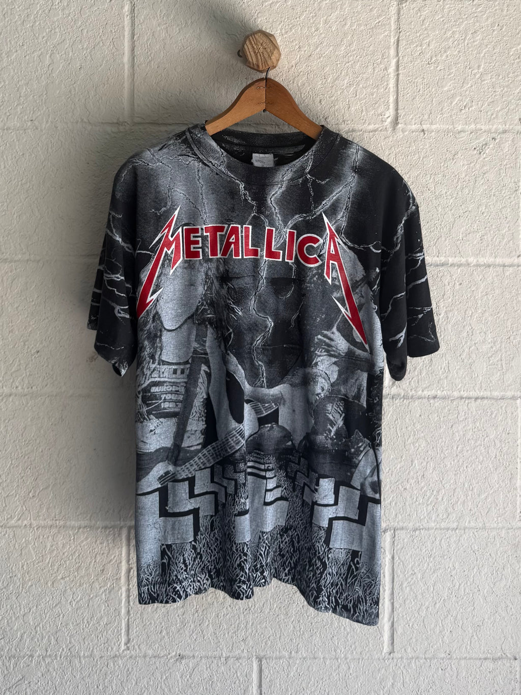 ‘80s/‘90s Metallica AOP Tee