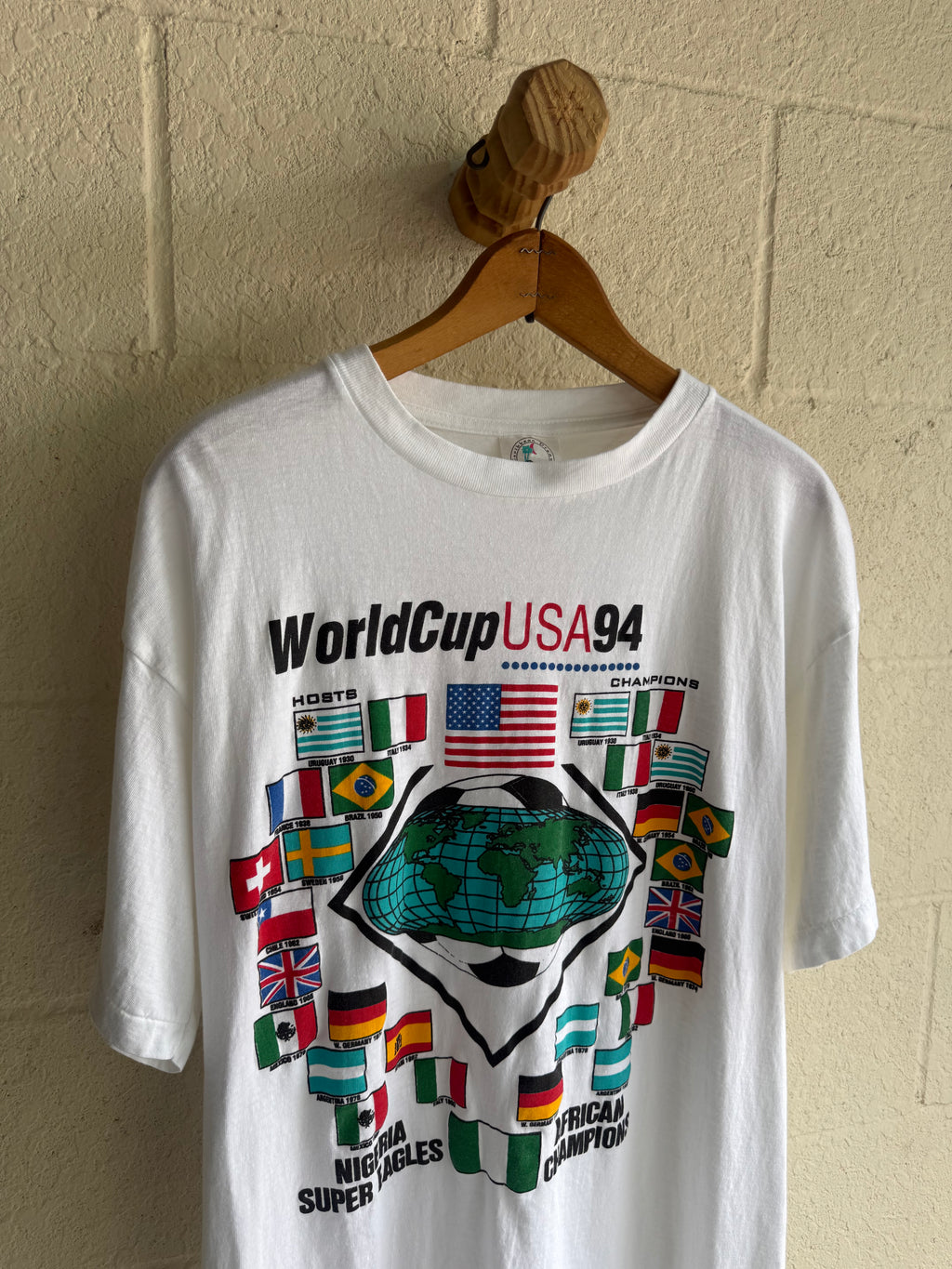 1994 World Cup Tee Nigeria Logo