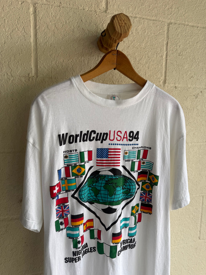 1994 World Cup Tee Nigeria Logo