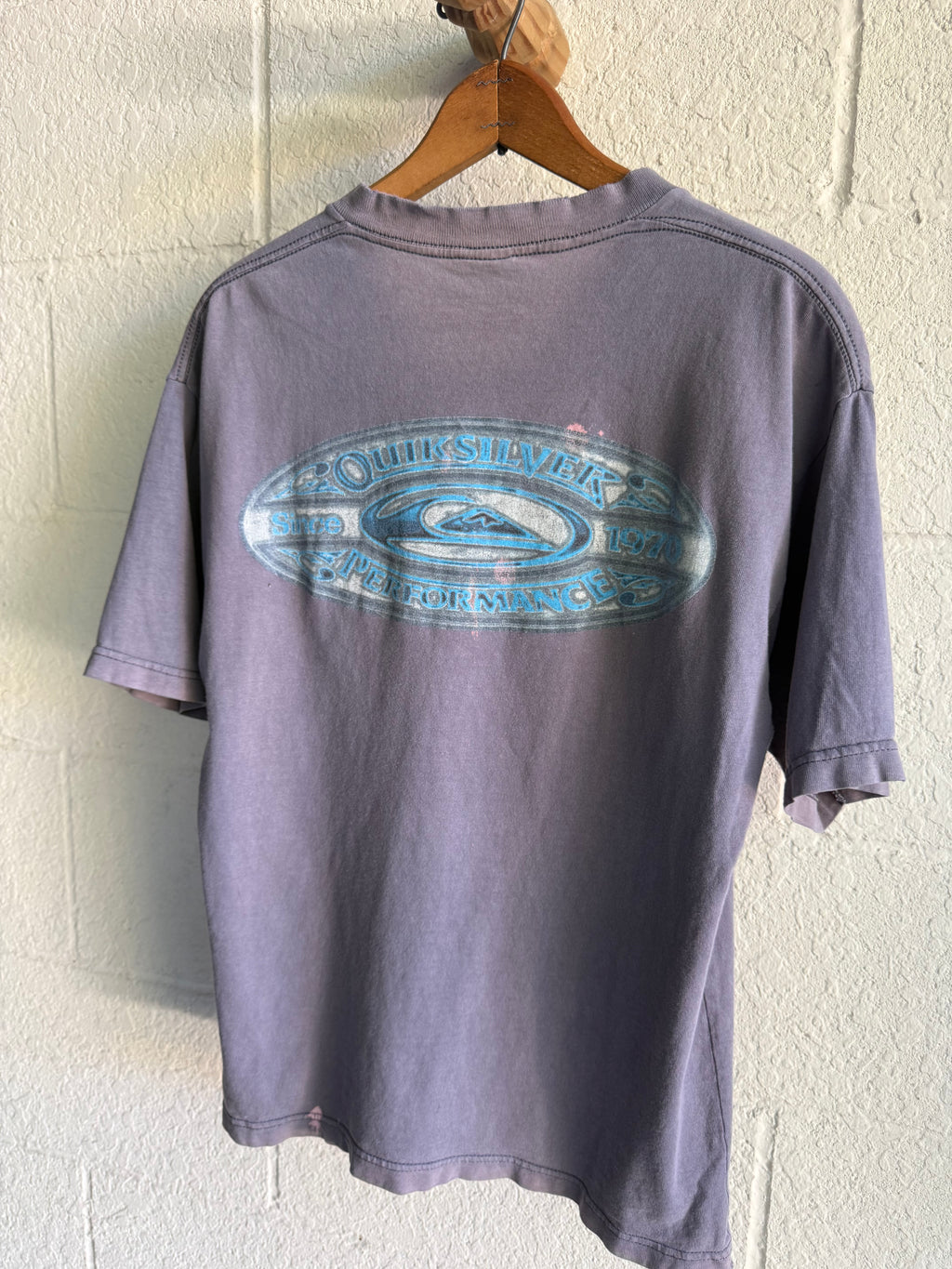 '90s Faded Blue Quiksilver Tee