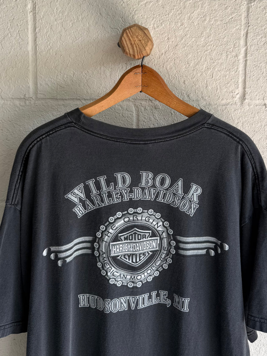 '90s Flame Engine Harley Tee