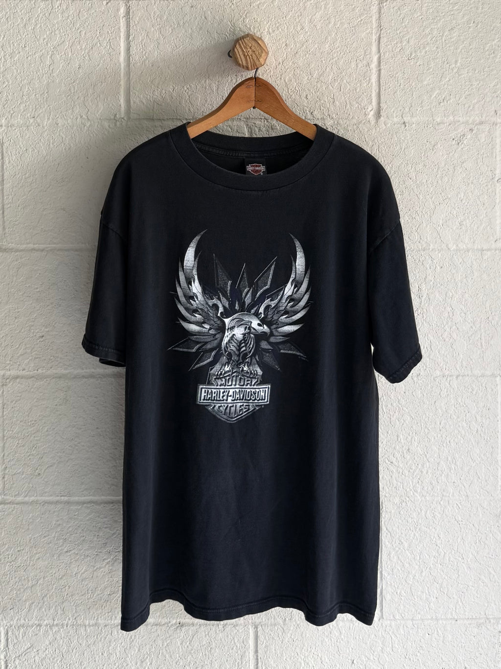 '90s Metallic Eagle Harley Tee