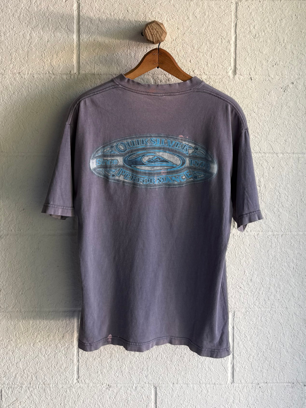'90s Faded Blue Quiksilver Tee