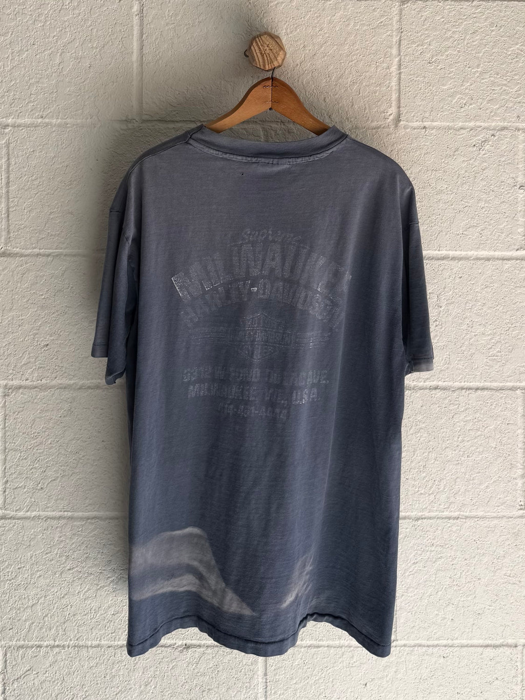 ‘80s Faded Harley Biker Tee