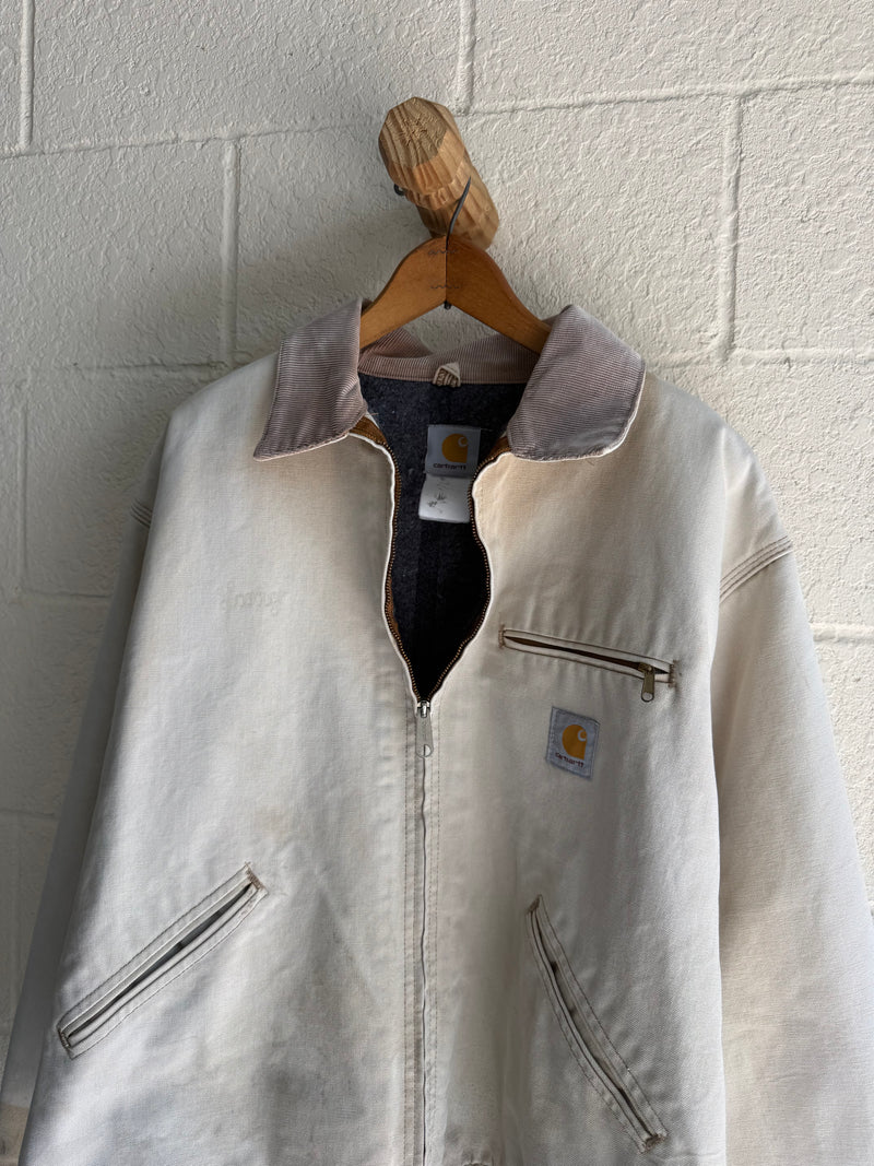 '90s Faded Tan Detroit Carhartt Jacket