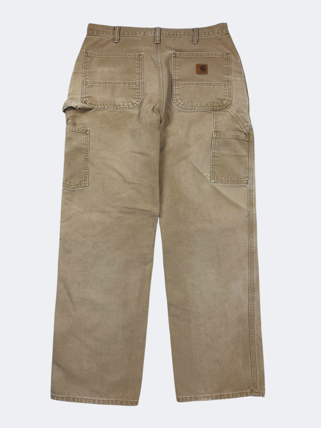 Faded Tan Carhartt Pants (34 x 32)