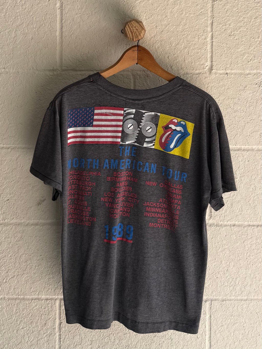 ‘80s Rolling Stones Steel Wheels Tee