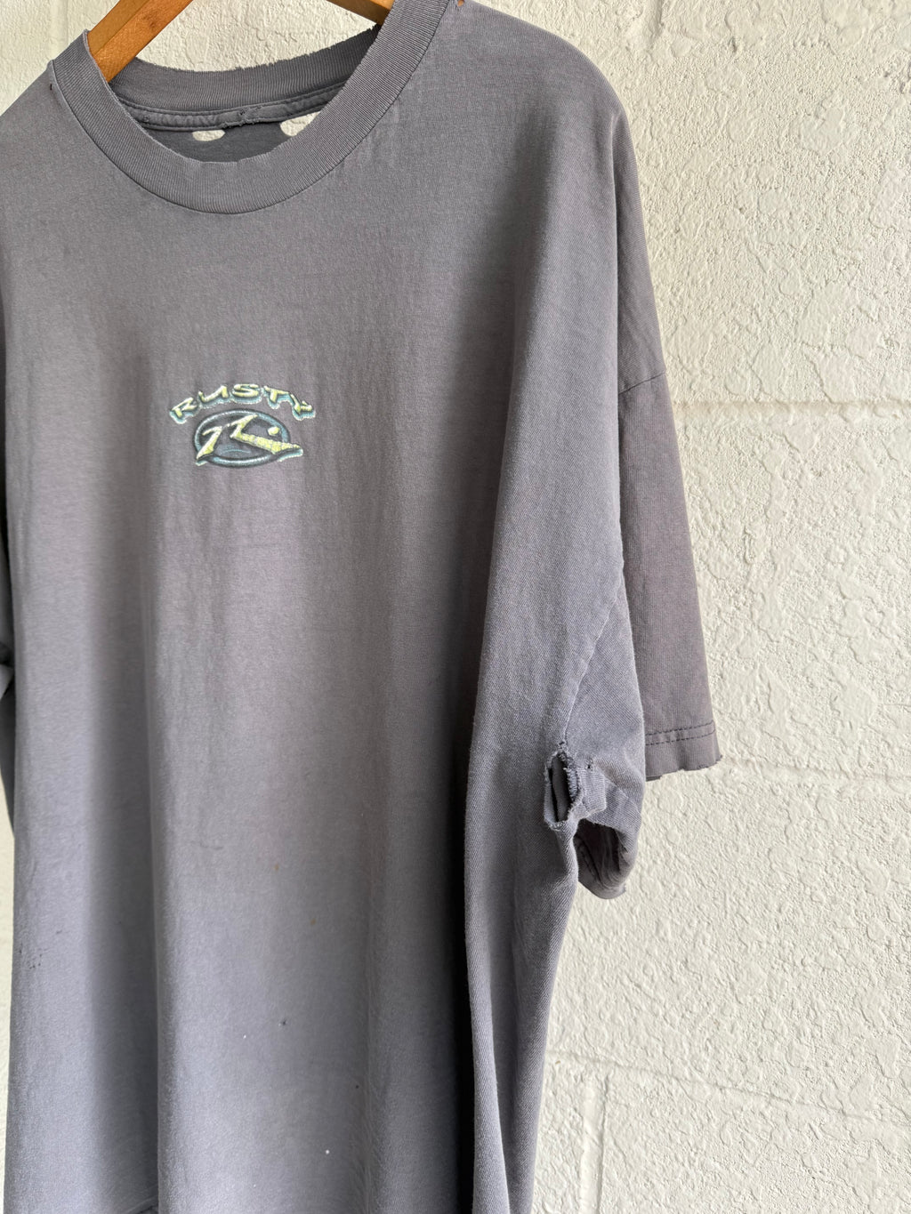 '90s Faded Blue Dragon Rusty Tee