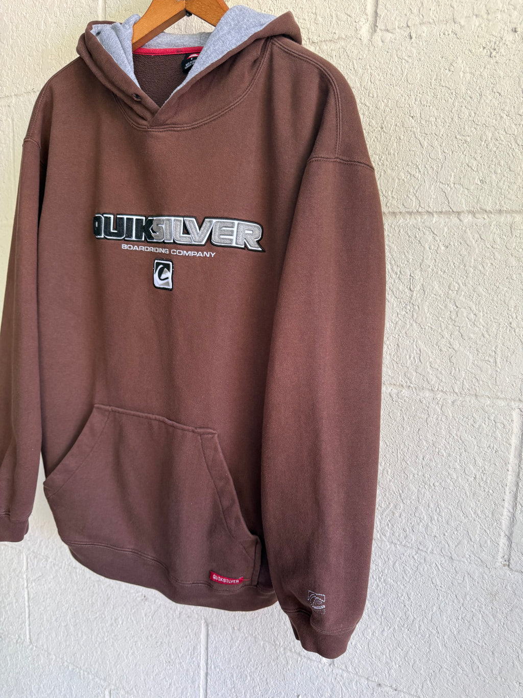 '00s Brown Quiksilver Hoodie