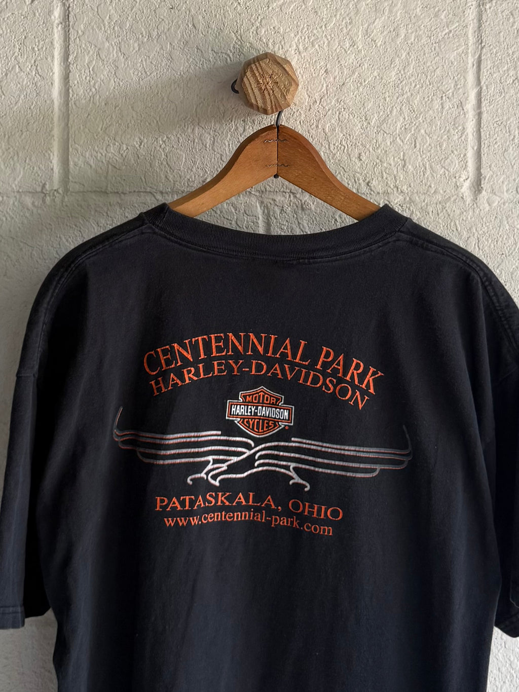 '90s Flame Harley Logo Tee