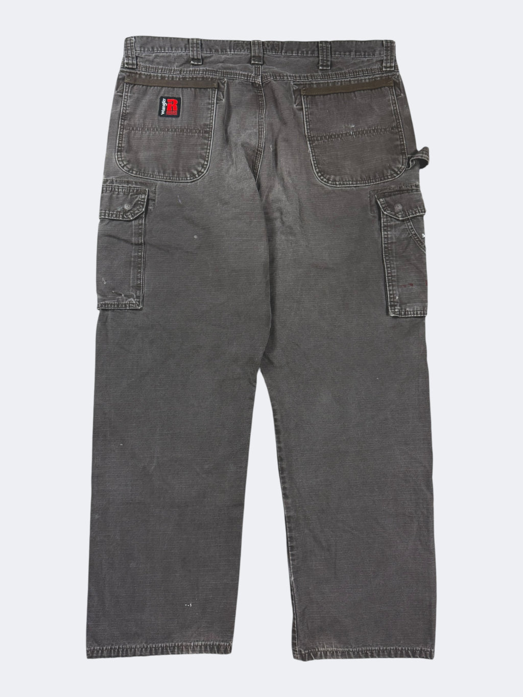 Faded Brown Wrangler Pants (38 x 32)