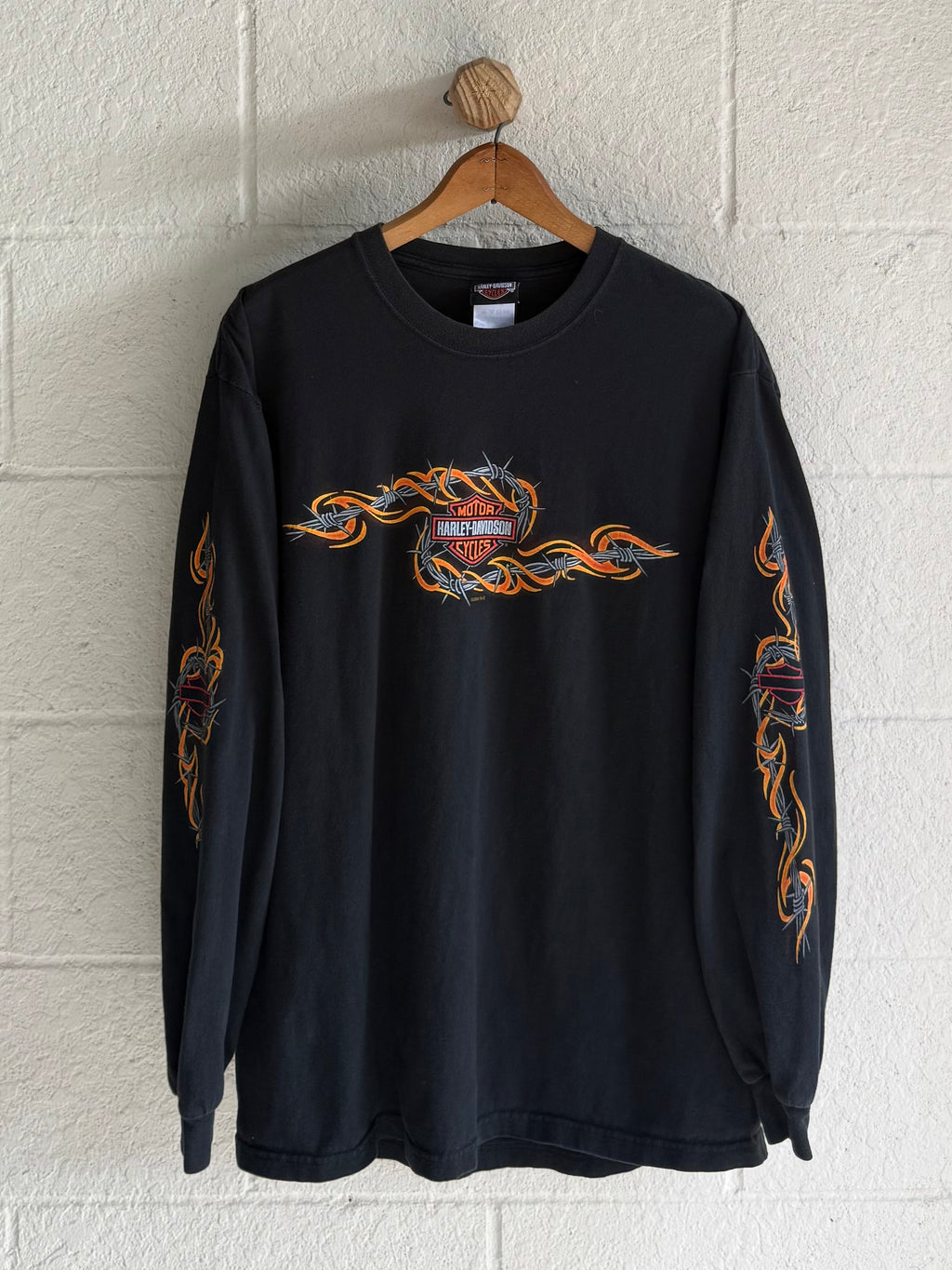 ‘00s Harley Flame Long Sleeve