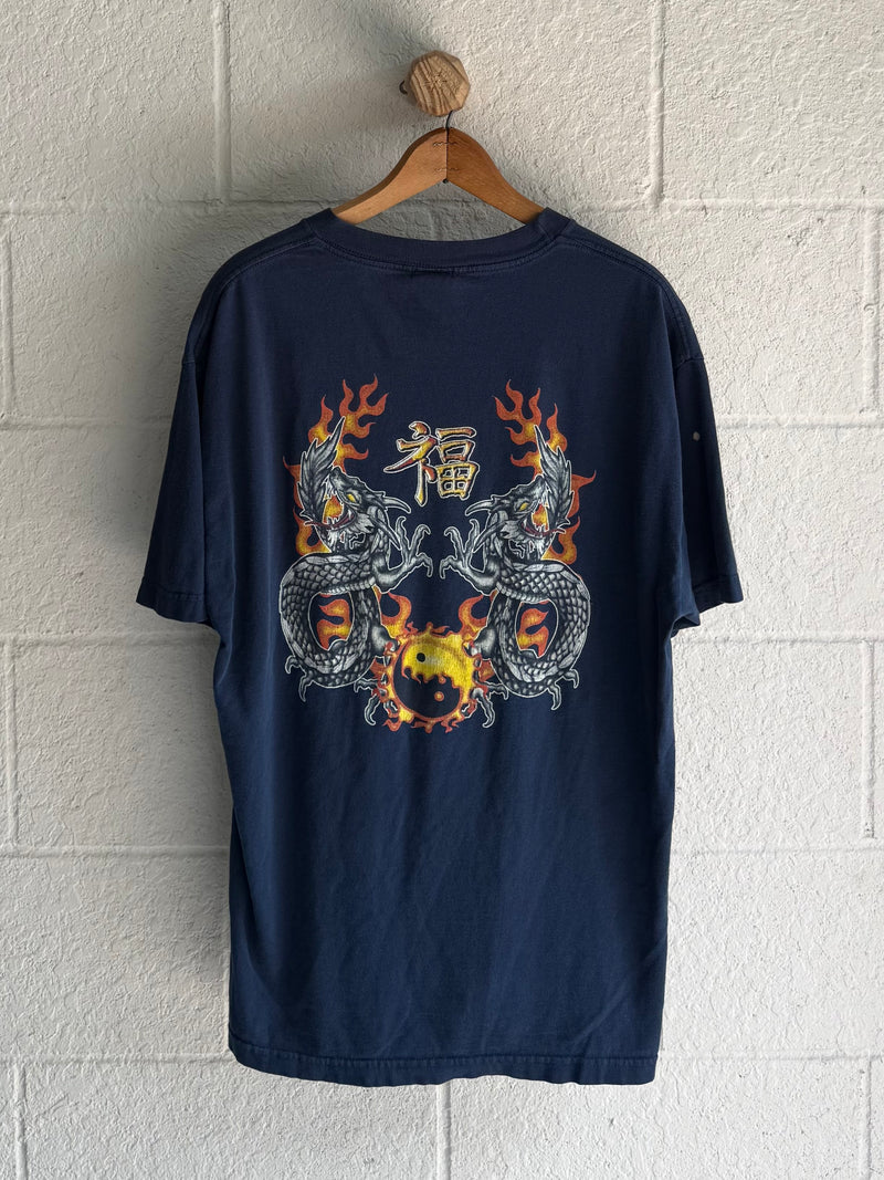‘90s Dragon Ying Yang Tee