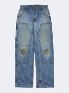 Faded Denim Carhartt Double Knees (33 x 34)