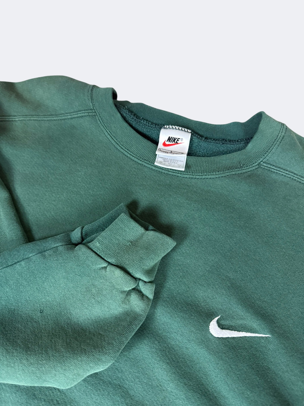 '90s Forest Green Nike Crewneck